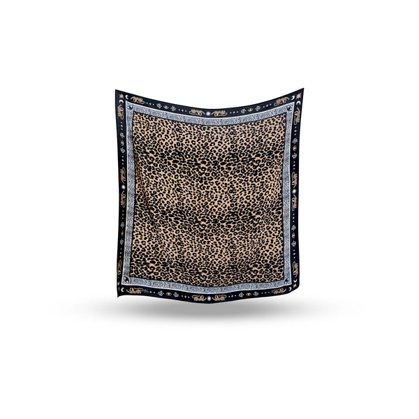 Pañuelo de Seda Jaguar ANIMAL PRINT