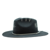 Tuluminati Hats | ARIES | Sombrero Hecho A Mano Lana Plana Detalles Bordados Unicos Cuarzo Blanco Unisex Hombre Mujer Tulum Mexico Playa Pueblo Magico Moda Elegante Verano Fiesta Diseñador Cowboy Estilo Unico Edicion Limitada Artesanal Mexicana.