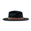 Tuluminati Hats | CHÉEL | Sombrero Hecho A Mano Gamuza Color Negro Gris Camello Detalles Bordados Tiras Rusticas Aplicacion Turquesas Redondas Unisex Hombre Mujer Tulum Mexico Playa Pueblo Magico Moda Elegante Verano Fiesta Diseñador Cowboy Estilo Unico Edicion Limitada Outfit Artesanal Mexicana Bohemio Alta Calidad.