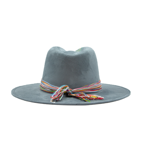 Tuluminati Hats | CHÉEL | Sombrero Hecho A Mano Gamuza Color Negro Gris Camello Detalles Bordados Tiras Rusticas Aplicacion Turquesas Redondas Unisex Hombre Mujer Tulum Mexico Playa Pueblo Magico Moda Elegante Verano Fiesta Diseñador Cowboy Estilo Unico Edicion Limitada Outfit Artesanal Mexicana Bohemio Alta Calidad.