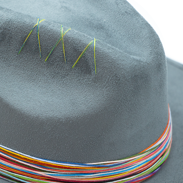 Tuluminati Hats | CHÉEL | Sombrero Hecho A Mano Gamuza Color Negro Gris Camello Detalles Bordados Tiras Rusticas Aplicacion Turquesas Redondas Unisex Hombre Mujer Tulum Mexico Playa Pueblo Magico Moda Elegante Verano Fiesta Diseñador Cowboy Estilo Unico Edicion Limitada Outfit Artesanal Mexicana Bohemio Alta Calidad.