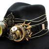 Tuluminati Hats | GALACTICO | Sombrero Hecho A Mano Gamuza Detalles Bordados Aplicacion Alambre Espada Reloj Googles Unisex Hombre Mujer Tulum Mexico Playa Pueblo Magico Moda Elegante Verano Fiesta Diseñador Cowboy Estilo Unico Edicion Limitada Outfit Artesanal Mexicana Bohemio Alta Calidad.