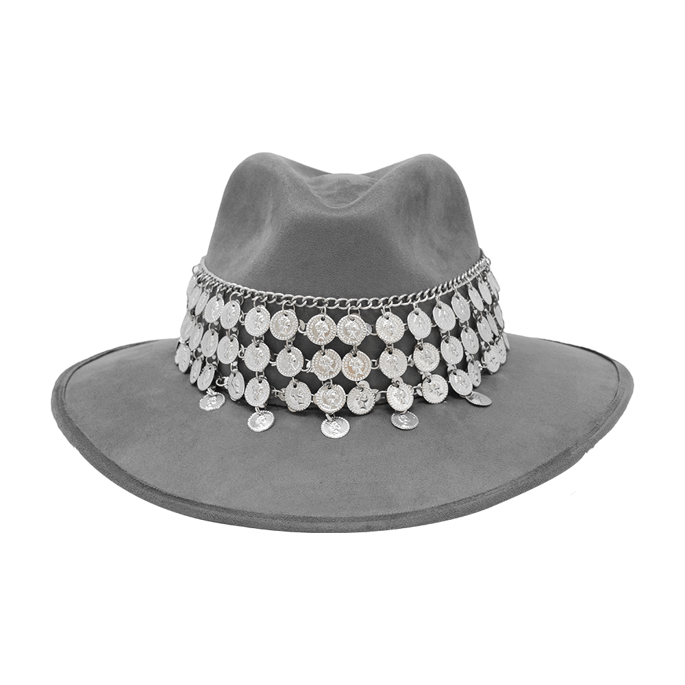  Tuluminati Hats | CHAAC | Sombrero Hecho A Mano Gamuza Aplicacion Monedas Plateadas Color Negro Gris Detalles Bordados Metalicos Unisex Hombre Mujer Tulum Mexico Playa Pueblo Magico Moda Elegante Verano Fiesta Diseñador Cowboy Estilo Unico Edicion Limitada Outfit Artesanal Mexicana Bohemio Alta Calidad.