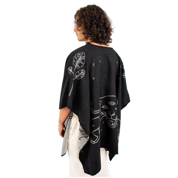 PONCHO VALLADOLID BEIGE