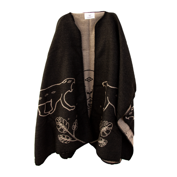 PONCHO VALLADOLID BEIGE