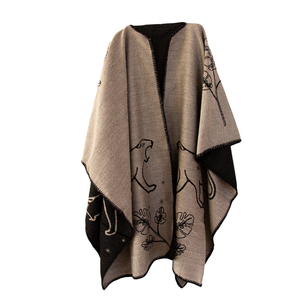 PONCHO VALLADOLID BEIGE