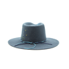 Tuluminati Hats | BARCO | Sombrero Hecho A Mano Lana Plana Detalles Bordados Gamuza Unisex Hombre Mujer Tulum Mexico Playa Pueblo Magico Moda Elegante Verano Fiesta Diseñador Cowboy Estilo Unico Edicion Limitada Artesanal Mexicana.