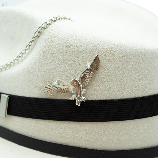 Tuluminati Hats | BURNING MAN | Sombrero Hecho A Mano Lana Googles Plumas Faisan Avestruz Aplicacion Buhos Color Oro Plata Cadena Plumas Negras Detalles Bordados Unisex Hombre Mujer Tulum Mexico Playa Pueblo Magico Moda Elegante Verano Fiesta Diseñador Cowboy Estilo Unico Edicion Limitada Outfit Artesanal Mexicana Bohemio Alta Calidad.