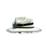 Tuluminati Hats | BURNING MAN | Sombrero Hecho A Mano Lana Googles Plumas Faisan Avestruz Aplicacion Buhos Color Oro Plata Cadena Plumas Negras Detalles Bordados Unisex Hombre Mujer Tulum Mexico Playa Pueblo Magico Moda Elegante Verano Fiesta Diseñador Cowboy Estilo Unico Edicion Limitada Outfit Artesanal Mexicana Bohemio Alta Calidad.