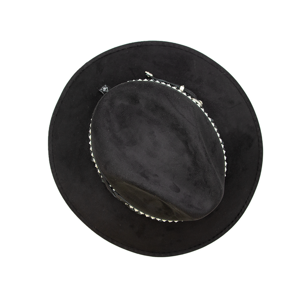 Tuluminati Hats | Chuak | Sombrero Hecho A Mano Gamuza Explorer Decorado Toquilla Estoperoles Detalles Bordados Unisex Hombre Mujer Tulum Mexico Playa Pueblo Magico Moda Elegante Verano Fiesta Diseñador Cowboy Estilo Unico Edicion Limitada Outfit Artesanal Mexicana Bohemio Alta Calidad.