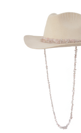 Tuluminati Hats | AMANKAYA I | Sombrero Hecho A Mano Lana Plana Detalles Bordados Metalicos Gamuza Unisex Hombre Mujer Tulum Mexico Playa Pueblo Magico Moda Elegante Verano Fiesta Diseñador Cowboy Estilo Unico Edicion Limitada Artesanal Mexicana.