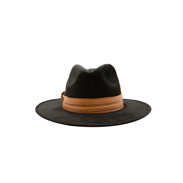 Tuluminati Hats AHAU Sombrero de Gamuza Hecho a Mano Unisex Pluma al Costado Piel Hombre Mujer Tulum Mexico Playa Pueblo Magico Moda Elegante Verano Fiesta Diseñador Cowboy Estilo Unico Edicion Limitada Artesanal Mexicana.