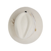 Tuluminati Hats | CHIKIN | Sombrero Hecho A Mano Lana Blanco con Cuerda Algodon Toques Bordados Plumas Blancas Pavo Real Avestruz Ganso Faisan Plateado Pin Dorado Detalles Bordados Chaquira Huichol Unisex Hombre Mujer Tulum Mexico Playa Pueblo Magico Moda Elegante Verano Fiesta Diseñador Cowboy Estilo Unico Edicion Limitada Outfit Artesanal Mexicana Bohemio Alta Calidad.