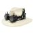 Tuluminati Hats | BURNING MAN | Sombrero Hecho A Mano Lana Googles Plumas Faisan Avestruz Aplicacion Buhos Color Oro Plata Cadena Plumas Negras Detalles Bordados Unisex Hombre Mujer Tulum Mexico Playa Pueblo Magico Moda Elegante Verano Fiesta Diseñador Cowboy Estilo Unico Edicion Limitada Outfit Artesanal Mexicana Bohemio Alta Calidad.