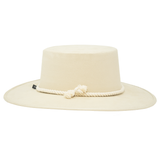  Tuluminati Hats | CHIKIN II | Sombrero Hecho A Mano Lana Blanco con Cuerda Algodon Toques Bordados Plumas Blancas Pavo Real Avestruz Ganso Faisan Plateado Pin Dorado Detalles Bordados Chaquira Huichol Unisex Hombre Mujer Tulum Mexico Playa Pueblo Magico Moda Elegante Verano Fiesta Diseñador Cowboy Estilo Unico Edicion Limitada Outfit Artesanal Mexicana Bohemio Alta Calidad.