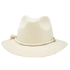 Tuluminati Hats | CHIKIN | Sombrero Hecho A Mano Lana Blanco con Cuerda Algodon Toques Bordados Plumas Blancas Pavo Real Avestruz Ganso Faisan Plateado Pin Dorado Detalles Bordados Chaquira Huichol Unisex Hombre Mujer Tulum Mexico Playa Pueblo Magico Moda Elegante Verano Fiesta Diseñador Cowboy Estilo Unico Edicion Limitada Outfit Artesanal Mexicana Bohemio Alta Calidad.