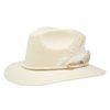 Tuluminati Hats | CHIKIN | Sombrero Hecho A Mano Lana Blanco con Cuerda Algodon Toques Bordados Plumas Blancas Pavo Real Avestruz Ganso Faisan Plateado Pin Dorado Detalles Bordados Chaquira Huichol Unisex Hombre Mujer Tulum Mexico Playa Pueblo Magico Moda Elegante Verano Fiesta Diseñador Cowboy Estilo Unico Edicion Limitada Outfit Artesanal Mexicana Bohemio Alta Calidad.